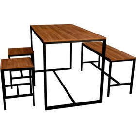 تصویر میز ناهارخوری 4 نفره - مدل D301-4 - طرح ا D301-4 - Dinning Table D301-4 - Dinning Table