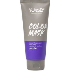 تصویر ماسک مو رنگساژ بنفش ارغوانی یانسی YUNSEY مدل COLOR MASK حجم 200 میل YUNSEY COLOR MASK Purple 200 ml