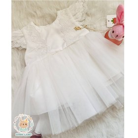 تصویر لباس عروس پاپیونی 