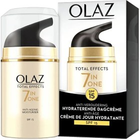 تصویر مرطوب‌کننده ضد چروک اولی توتال افکت Olay Total Effects 7 in One Anti-aging Moisturizer 