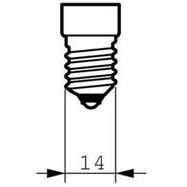 تصویر لامپ کم مصرف 8 وات فیلیپس مدل CANDLE پایه E14 بسته 12 عددی 