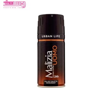 تصویر اسپری خوشبو کننده بدن مالیزیا مدل Urban Life حجم 150ml 