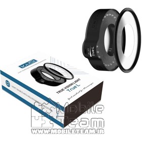 تصویر لامپ لوپ-محافظ لنز پولاریز کایسی KAISI MICROSCOPE LED RING LIGHT TRUE L POLARIZED 