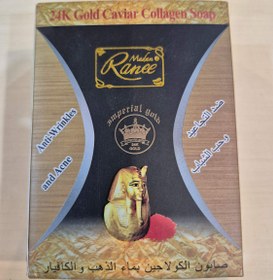تصویر صابون خاویار طلا کلاژن ساز اصل 
