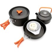 تصویر ست ظرف دو نفره کمپینگ Camping cookware