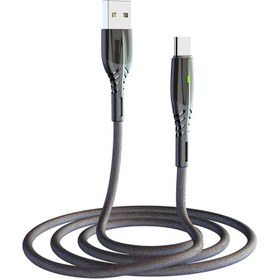 تصویر کابل 1 متری Type-C کانفلون S93 Konfulon S93 1m USB to USB Type-C Charging Cable