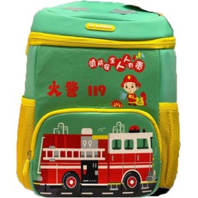 تصویر کوله زیپ بالا آتش نشانی اولانگ fire department top zip backpack OLANG