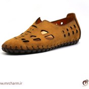 تصویر کفش کالج مردانه چرم mrc116-06 