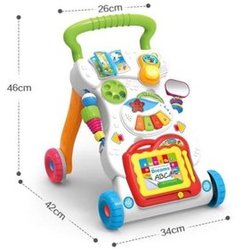 تصویر واکر آموزشی اولیه برند happy toys Early Learning Walker