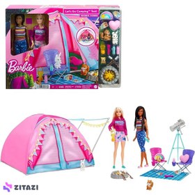 تصویر مجموعه بازی باربی مدل Barbie Malibu And Brooklyn Camp - زمان ارسال 15 تا 20 روز کاری 