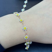 تصویر زنجیر بابونه استیل رنگ ثابت 