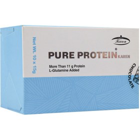 تصویر پیور پروتئین کارن ۱۰ ساشه Karen Pure Protein 10 Sachet