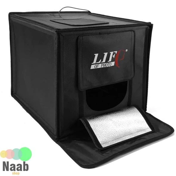 خرید و قیمت خیمه نور ال ای دی دار لایف (لایت باکس)Life of Photo LED770