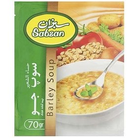 تصویر سوپ جو70gسبزان 