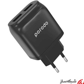 تصویر شارژر دیواری پرودو Porodo Dual Port 