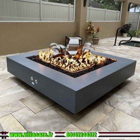 تصویر آتشدان ویلایی کد 162 