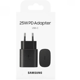 تصویر شارژر سامسونگ مدل EP-T2510 25W دو پین اصل Charger Samsung EP T2510 25W Dual Pin Original