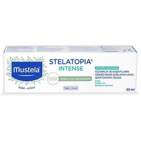 تصویر کرم درمانی اگزما استلاتوپیا اینتنس موستلا ۳۰میل Stelatopia intense mustela 30mil