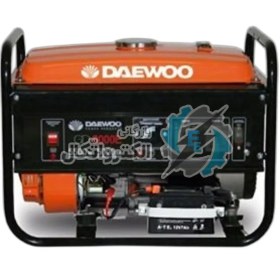 تصویر موتور برق 5.5 کیلو وات دوو مدل GD6000E ا generator 5.5kw Daewoo GD6000E 