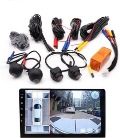 تصویر دوربین 360 درجه خودرو 3 بعدی 360 degree car camera