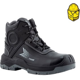 تصویر پوتین ایمنی مدل توربو ارک – چرم طبیعی با سرپنجه کامپوزیت 