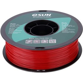 تصویر فیلامنت +PLA قرمز آتشین 1.75 میلیمتر یک کیلوگرمی ایسان (eSUN) ESUN fire engine red pla+ 3D printer filament