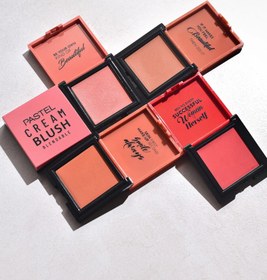 تصویر رژگونه کرمی پاستل - ۴۱ 