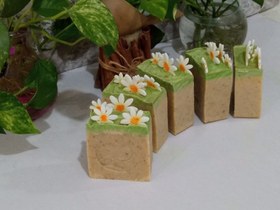 تصویر صابون دست ساز گیاهی بابونه گلسان Golsan Handmade Herbal Chamomile Soap