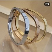 تصویر دستبند کارتیه لاو چهارگوشه زنانه 828 