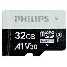 تصویر رم میکرو 32 گیگ فیلیپس Philips Ultra Speed U3 A1 V30 Philips Ultra Speed U3 A1 V30 32GB Memory Card