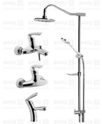 تصویر شیرالات درخشان مدل تاپ Derakhshan gold Top taps