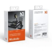 تصویر هولدر رومیزی تاشو موبایل و تبلت Mcdodo مدل TB-1021 Pro MCDODO Foldable TB-1021 Pro Desktop Mount Holder