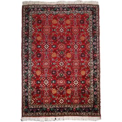 تصویر فرش دستباف قدیمی شش و نیم متری طرح واگیره کد 4010709 