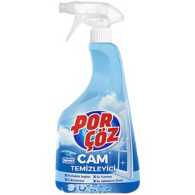 تصویر اسپری شیشه پاک کن پورچوز Porcoz حجم 750 میلی لیتر ا Porçöz Cam Temizleyici Sprey 750ml Porçöz Cam Temizleyici Sprey 750ml