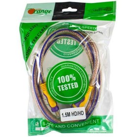 تصویر کابل 1.5 متری HDMI تمام مس ORANGE 4K 