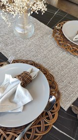 تصویر حلقه دستمال دستبافت 