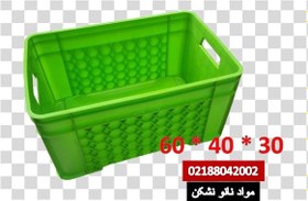 تصویر جعبه پلاستیکی صنعتی مواد نانو نشکن PLASTICBOX