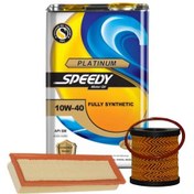 تصویر روغن موتور اسپیدی SM 10W40 حجم ۴ لیتر مناسب ۲۰۶ تیپ ۵ و سمند EF7 