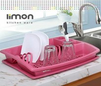 تصویر آبچکان رومیزی لیمون طرح آوا (طوسی) کد 26035 