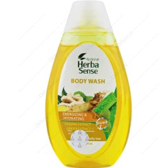 تصویر شامپو بدن آردن هرباسنس Ardene Herba Sense حاوی عصاره جینسینگ و زنجبیل با رایحه انرژی بخش 