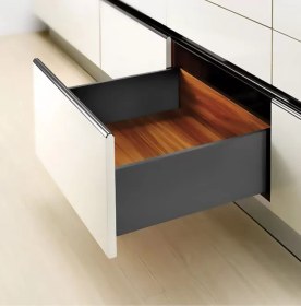 تصویر ریل کشو بدنه دار اسلیم بلند فانتونی مدل B410 سایز 500 میلی متر Slim High Drawer C Height