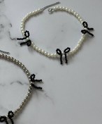 تصویر گردنبند پاپیون دار 