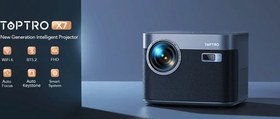 تصویر پروژکتور ۴K اندرویدی TOPTRO X7 با وایفای و بلوتوث 