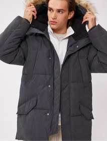 تصویر کاپشن مردانه کوتون آستین استاندارد راسته | Koton 4WAM00014HW 