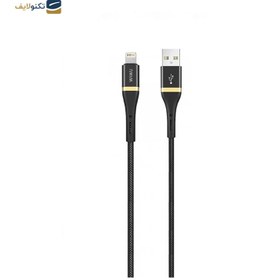 تصویر کابل لایتنینگ ویوو مدل ED-100 طول 1.2 متر WIWU ED-100 Lightning to USB cable 1.2m