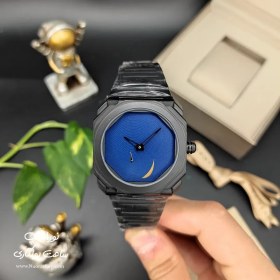 تصویر ساعت مردانه بولگاری مشکی صفحه سرمه ای لیمیتد ادیشن Bulgari octo finissimo بولگاری ( Bvlgari )