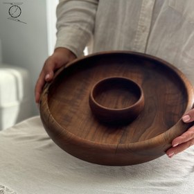 تصویر کاسه مزه خوری - گردو 