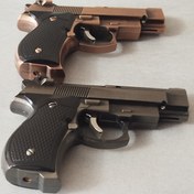 تصویر فندک اتمی طرح تفنگ - مسی 