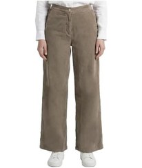 تصویر شلوار کتان زنانه نیم بگ نسکافه ای آر ان اس RNS کد 11042662 