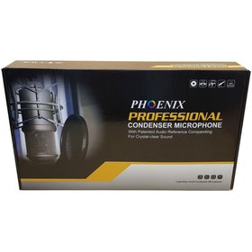 تصویر میکسر صدا Phoenix Professional Condenser Microphone bm800 